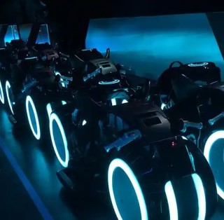 Tron Lightcycle Power Run